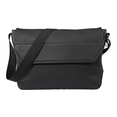 HERMES Citynews Togo Sombrero II Телячья кожа Курьерская сумка Сумки через плечо Сумка на плечо Мужская 89 Черный