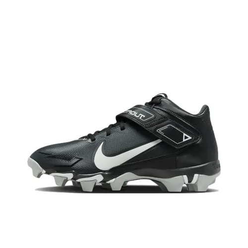 Nike Force Trout 8 Keystone Амортизаторы Slip-resistant Abrasion-resistant MID Training Кроссовки Мужские Черные