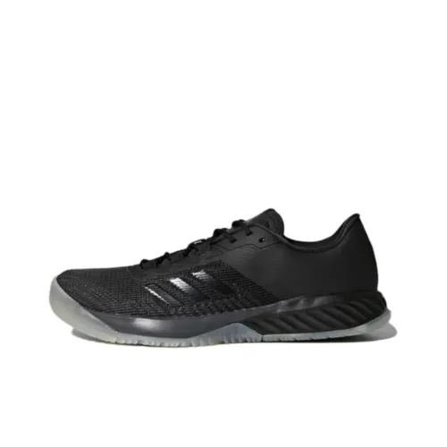 Adidas Crazy Fast Trainer Slip-resistant Abrasion-resistant Low-top Training Shoes Men's Black Adidas Crazy Fast Trainer Противоскользящие Устойчивые к истиранию Низкие Кроссовки для тренировок Мужские Черные