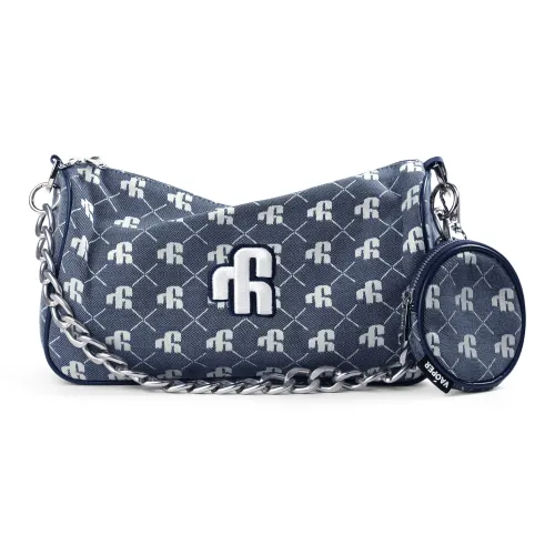 VAOPER Деним Кожа Ручная Сумка Сумка через плечо Сумка на плечо с Чехлом для наушников Клатч Средний Унисекс Многоцветный