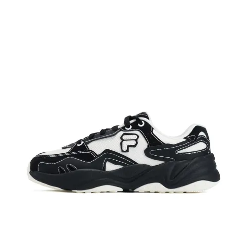 FILA FUSION Вспышка Беговые кроссовки Низкий Топ Черный Женские