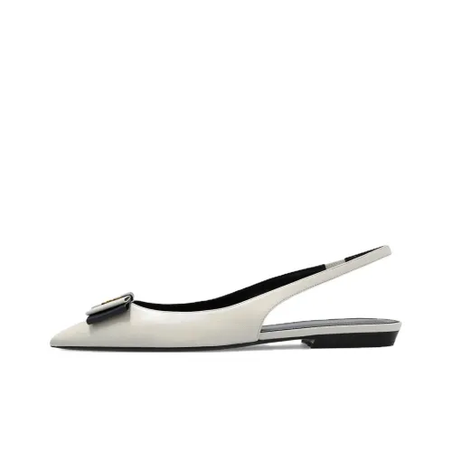 SAINT LAURENT Anais Повседневная обувь Женская Белая