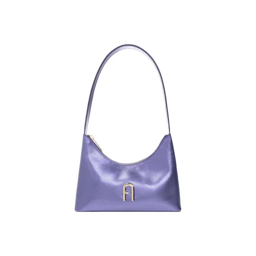 Furla Кожа Плечевая сумка сумка через плечо мини женская фиолетовая
