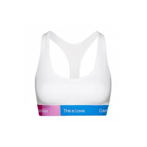 Calvin Klein Rainbow Series Белые Женские Бюстгальтеры