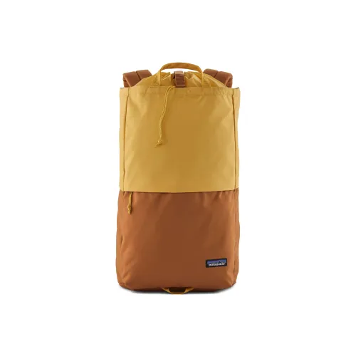 Patagonia 25L рюкзак двойное плечо на открытом воздухе сумка переработанный полиэстер желтый унисекс