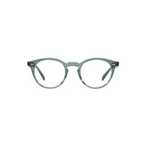 Очки Oliver Peoples с диоптриями зеленые унисекс