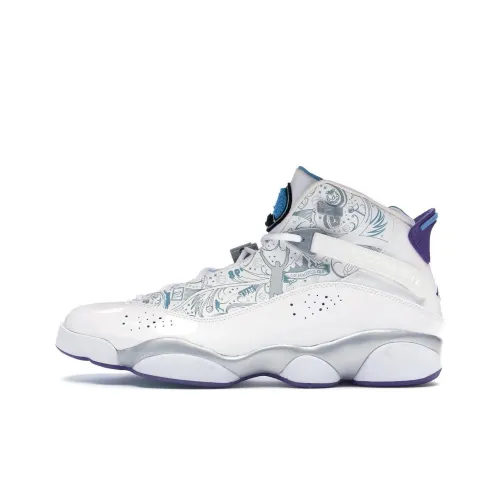 Jordan Air Jordan 6 Кольца Винтажные баскетбольные кроссовки MID Топ Мужской