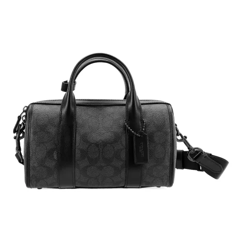 COACH Gotham Сумка через плечо из искусственной кожи средний размер мужская свинцово-серый цвет