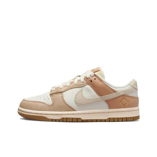 Nike Dunk Low 'Австралия' Устойчивые к истиранию Дышащие Низкие Кроссовки для скейтбординга Женские Коричневый Белый