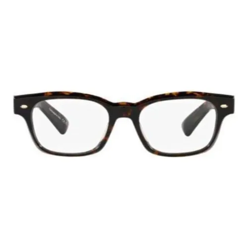 Очки Oliver Peoples с диоптриями цвет черепаховый унисекс