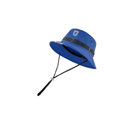 NIKE Шляпы ведра, синий, унисекс