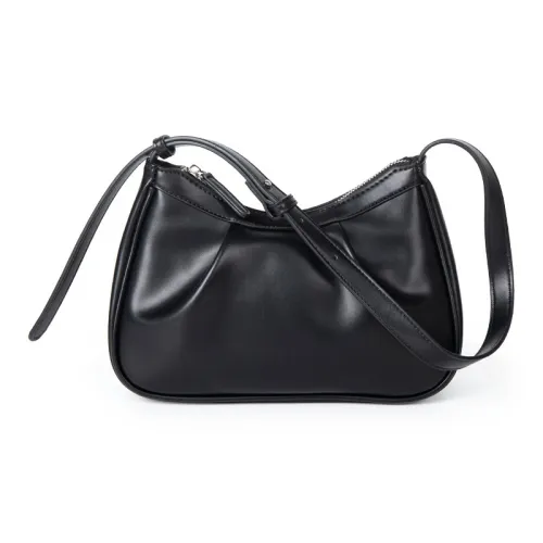 HAWA ПУ (полиуретан) Облачная сумка Сумка на плечо Сумка-пельмени Сумка на плечо Стандартная Женская Экрю Желтый Черный