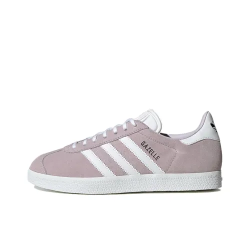 Adidas Originals Gazelle Abrasion Resistant Низкие Кроссовки для скейтбординга Женские Фиолетовые