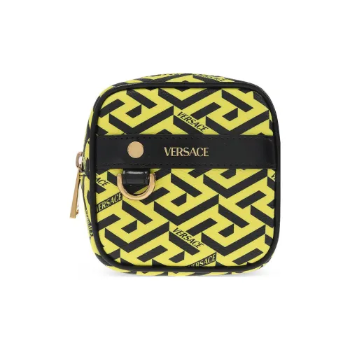 VERSACE Кожа Клатч Мужской Зеленый