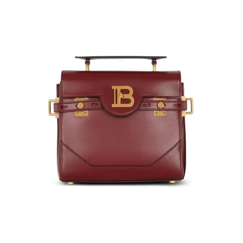 BALMAIN B Buzz Телячья кожа Сумка Сумка через плечо Сумка через плечо Женская Красная