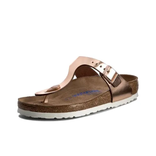 Birkenstock Шлепанцы Золотой Женские