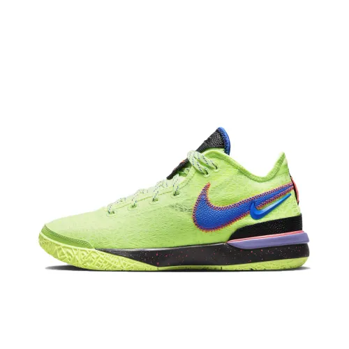 nike LeBron NXXT Gen 'Призрачно-зеленый' LeBron NXXT Gen Амортизация Износостойкий Низкий Топ Баскетбольные кроссовки Мужской Зеленый