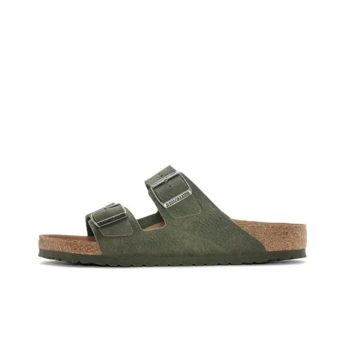 Birkenstock Arizona Vegan Слипоны Оливково-зеленый Мужской