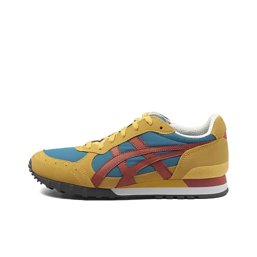 Onitsuka Tiger ColoradoColorado Eighty FIVE Противоскользящая Устойчивая к истиранию Низкий Топ Повседневная обувь Унисекс Желтый