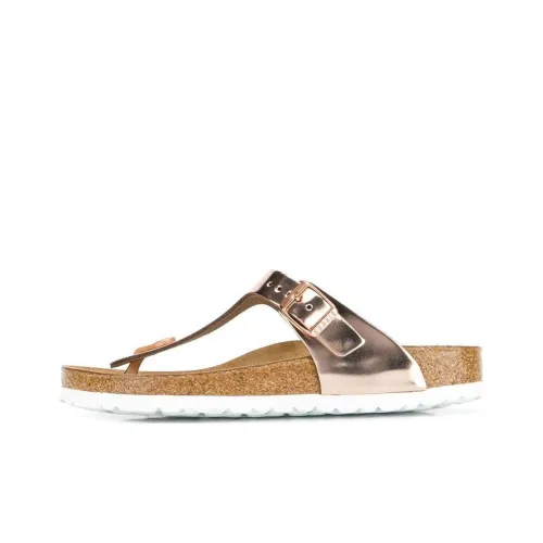 Birkenstock Шлепанцы Розово-золотые Женские