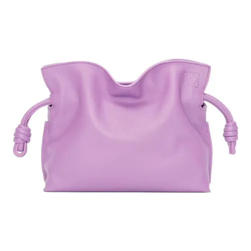 LOEWE Nappa Коровья кожа Одно плечо Через плечо Клатч Мини Женский Фиолетовый
