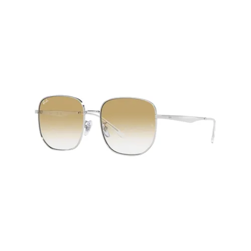 RayBan Alloy Square Солнцезащитные очки Унисекс Silver