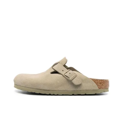Birkenstock Домашние тапочки Хаки Унисекс