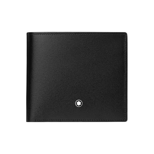 MONTBLANC Meisterstuck Коровья кожа держатель для карт кошелек мужской черный