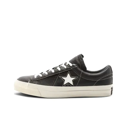 John Varvatos x Converse ONE STAR Low Anti-Slip Lightweight Low Top Скейтборд Кроссовки Unisex Черный Белый