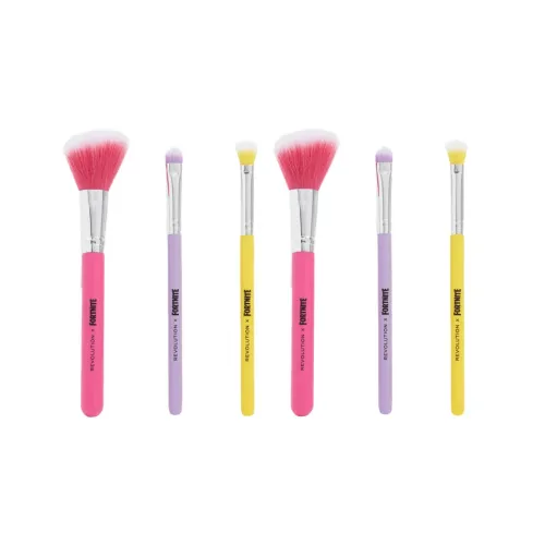 MAKEUP REVOLUTION Фортнайт Тройной Набор теней для век и кистей *2