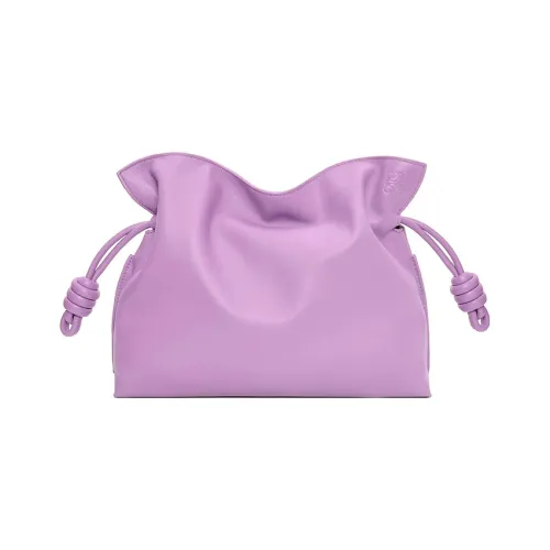LOEWE Коровья кожа Одно плечо Через плечо Клатч Женский Фиолетовый