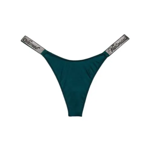 Victoria's Secret 1 пачка Плющево-зеленый женский стринг