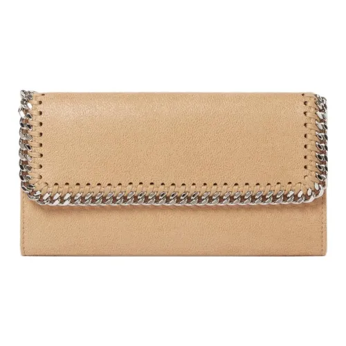 Stella McCartney Falabella Vegan Shaggy Deer Fabric Кошелек Женские Светло-янтарный