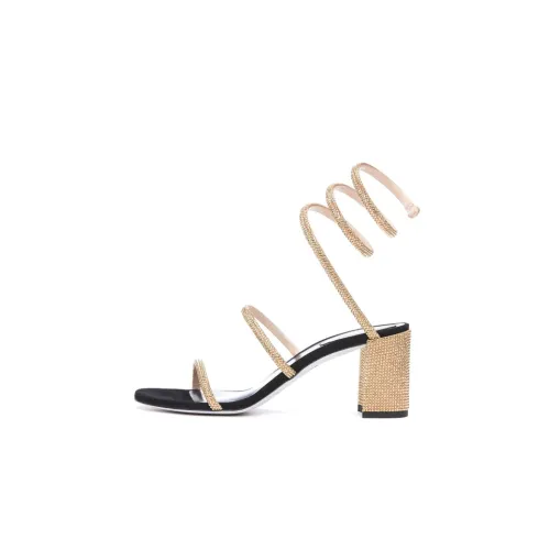 RENE CAOVILLA Cleo One Ремешок Сандалии Женские Золотые