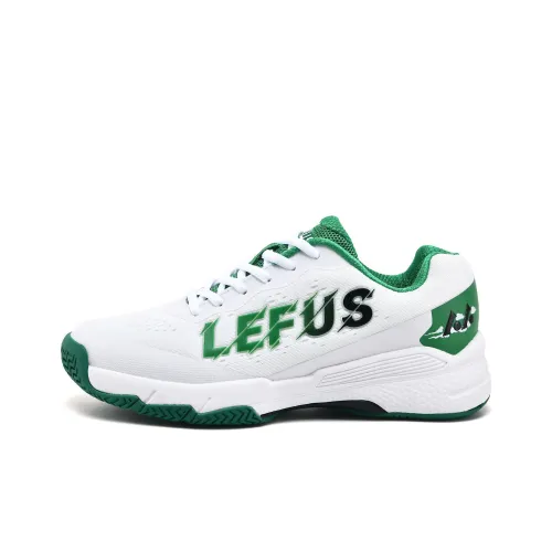 LEFUS Амортизация Износостойкие Низкие Кроссовки для Тениса Унисекс Зеленые
