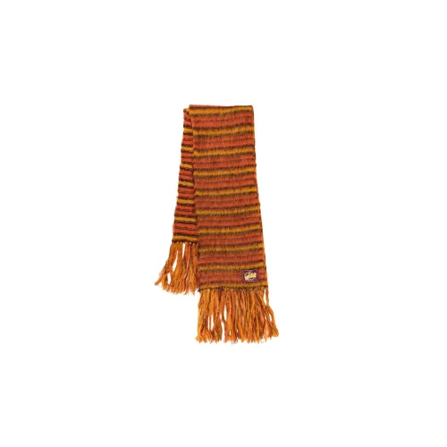 MARNI Вязаные шарфы Orange Men's