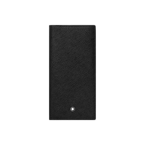 MONTBLANC Телячья кожа Кошелек Мужской Черный