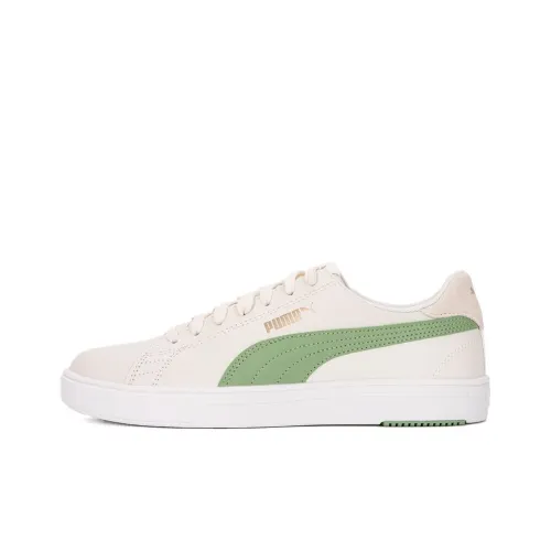 PUMA Serve Pro Lite Low Топ Скейтборд Кроссовки Унисекс Белый Зеленый