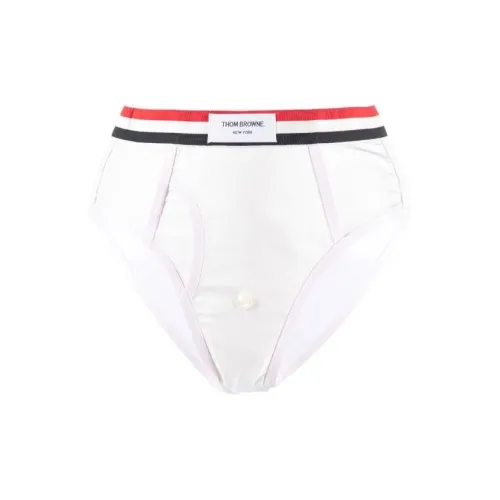 THOM BROWNE Белый Женские Трусики-бикини