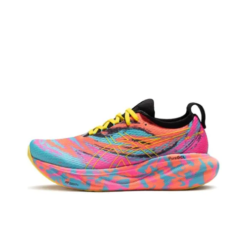 Asics Gel Nimbus 25 Low Top Марафон Беговые кроссовки Женские Многоцветные