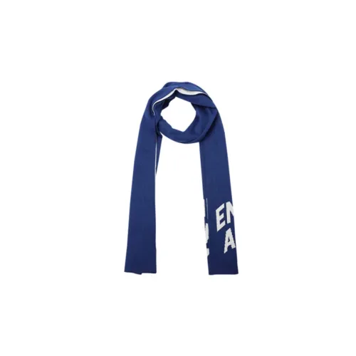 EMPORIO ARMANI Вязаные шарфы Мужской Синий