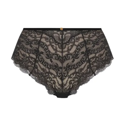 VERSACE 1 Пачка Черный Женские Трусики-Бикини