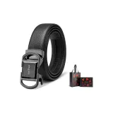 Металлическая пряжка, зернистая кожа личи + премиум-бокс