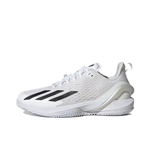 Adidas Adizero Cybersonic Низкий топ Кроссовки для тенниса Мужские Белый Черный