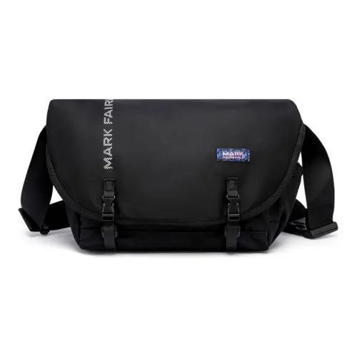 FAIRWHALE Нейлоновая курьерская сумка сумка через плечо сумка-банка стандартная унисекс черный белый