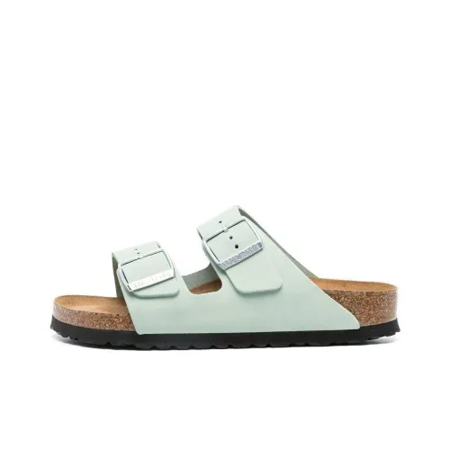 Birkenstock Arizona Устойчивые к истиранию Слипоны Женские Зеленые