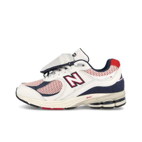 New Balance NB 2002R Low Топ Беговые кроссовки Унисекс Белый Красный