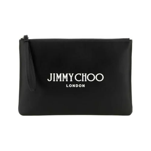 Jimmy Choo Кожа Клатч Женские Черный