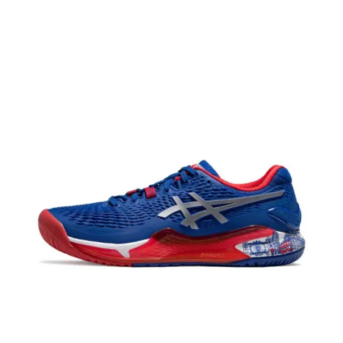 Asics Гель Resolution 9 Теннисные Кроссовки Низкий Топ Мужской