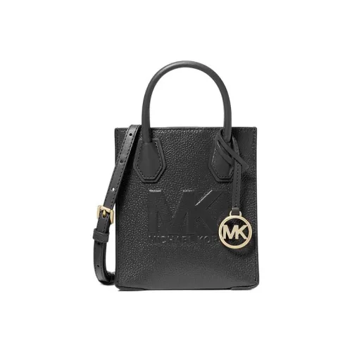 MICHAEL KORS Mercer Кожа Тоут Сумка Сумка для покупок Ручная сумка Сумка через плечо Экстра Маленькая Женская Черная